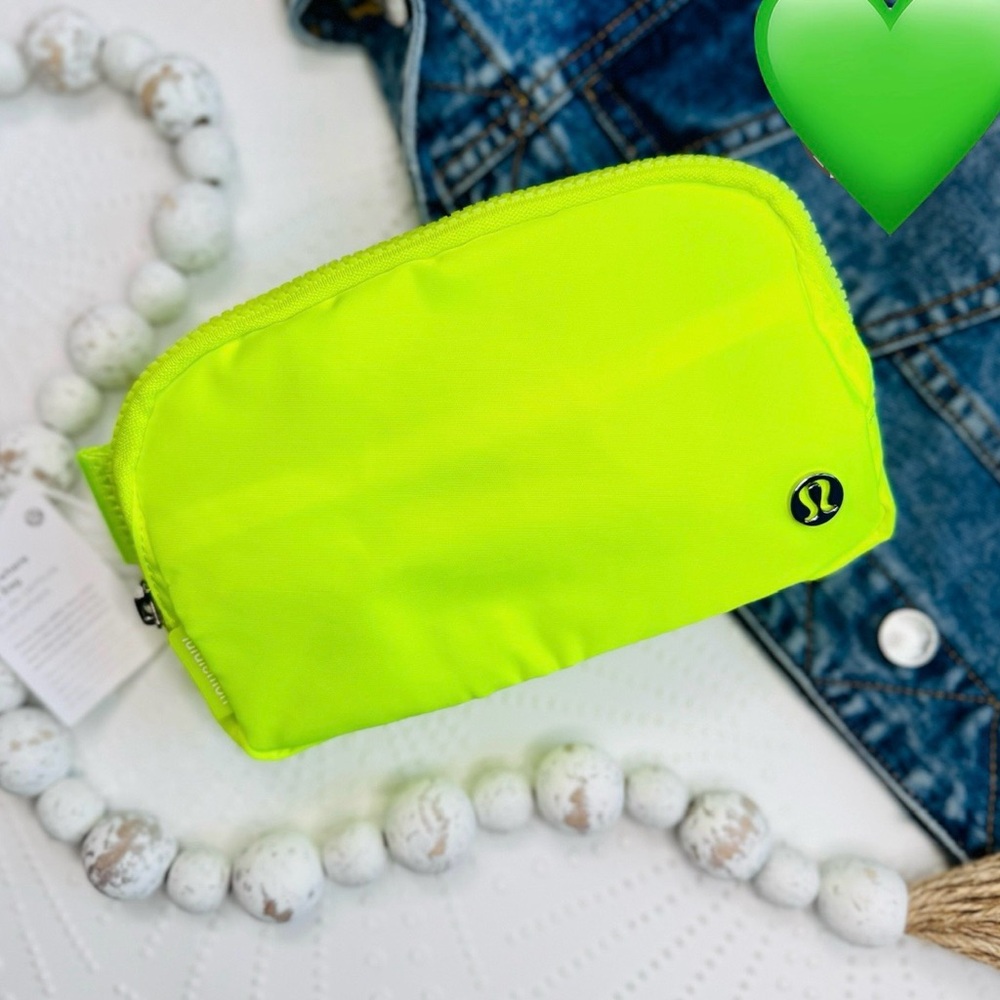 Lime Green Belt Bag